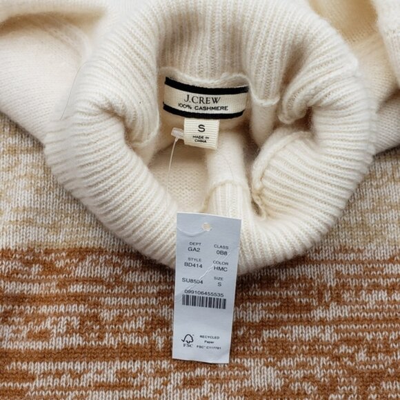 J. Crew Cashmere Turtleneck Sweater - Picture 6 of 8
